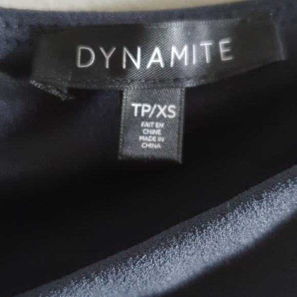 Dynamite Navy Croptop XS - Picture 3 of 4